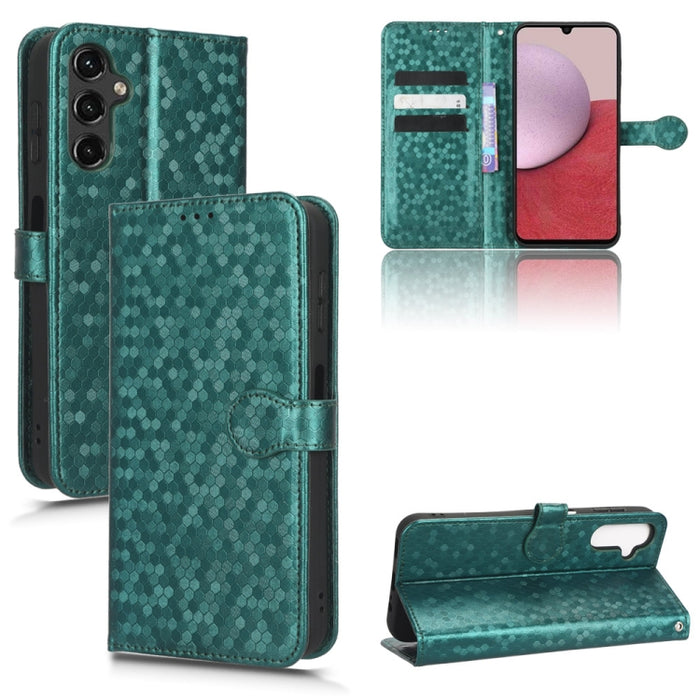 Estuche para teléfono de cuero con textura de punto de panal, For OPPO Find N2 Flip, For OPPO Find N2, For Realme C55 4G, For Realme V30 / V30T 5G, For TCL 403, For vivo V27e / S16e, For Nokia G22 4G, For Samsung Galaxy A24 4G                          ...
