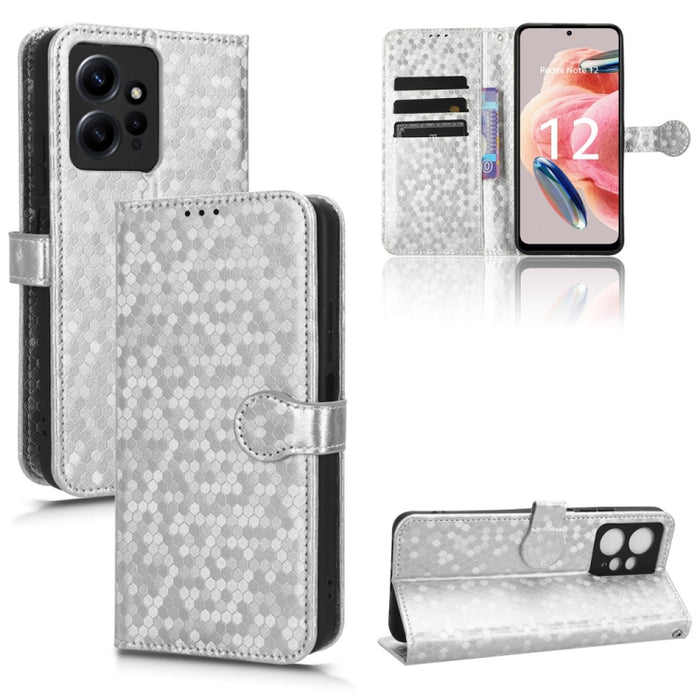Estuche para teléfono de cuero con textura de punto de panal, For OPPO Find N2 Flip, For OPPO Find N2, For Realme C55 4G, For Realme V30 / V30T 5G, For TCL 403, For vivo V27e / S16e, For Nokia G22 4G, For Samsung Galaxy A24 4G                          ...
