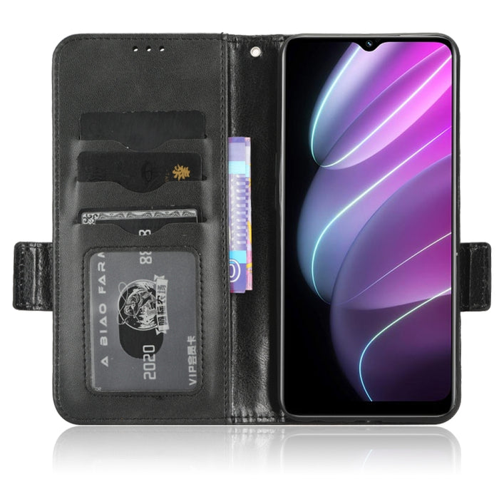 Estuche para teléfono de cuero con triángulo simétrico, For Realme V30 / V30T 5G, For Nokia G22 4G, For Xiaomi Redmi Note 12 4G Global
