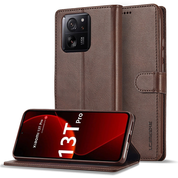 LC.IMEEKE Estuche para teléfono de cuero con textura de becerro, For Xiaomi Redmi A3, For Xiaomi Redmi Note 13 Pro 4G, For Xiaomi Redmi Note 13 4G, For Xiaomi Redmi 13C 4G/5G/Poco C65, For Xiaomi Poco X6 Pro, For Xiaomi Redmi Note 13 5G                ...