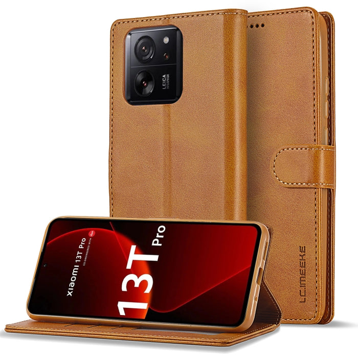 LC.IMEEKE Estuche para teléfono de cuero con textura de becerro, For Xiaomi Redmi A3, For Xiaomi Redmi Note 13 Pro 4G, For Xiaomi Redmi Note 13 4G, For Xiaomi Redmi 13C 4G/5G/Poco C65, For Xiaomi Poco X6 Pro, For Xiaomi Redmi Note 13 5G                ...