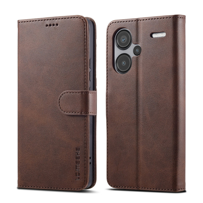 LC.IMEEKE Estuche para teléfono de cuero con textura de becerro, For Xiaomi Redmi A3, For Xiaomi Redmi Note 13 Pro 4G, For Xiaomi Redmi Note 13 4G, For Xiaomi Redmi 13C 4G/5G/Poco C65, For Xiaomi Poco X6 Pro, For Xiaomi Redmi Note 13 5G                ...