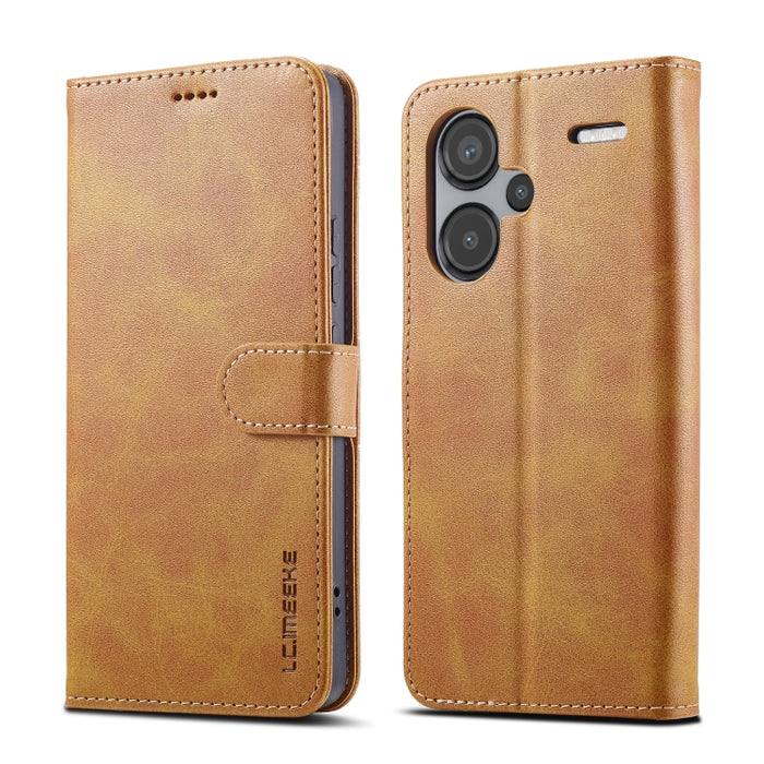 LC.IMEEKE Estuche para teléfono de cuero con textura de becerro, For Xiaomi Redmi A3, For Xiaomi Redmi Note 13 Pro 4G, For Xiaomi Redmi Note 13 4G, For Xiaomi Redmi 13C 4G/5G/Poco C65, For Xiaomi Poco X6 Pro, For Xiaomi Redmi Note 13 5G                ...