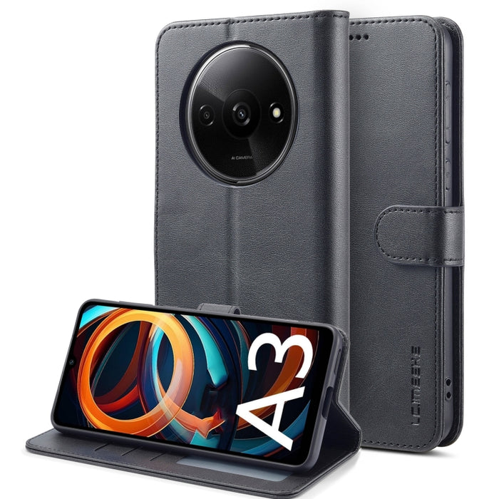 LC.IMEEKE Estuche para teléfono de cuero con textura de becerro, For Xiaomi Redmi A3, For Xiaomi Redmi Note 13 Pro 4G, For Xiaomi Redmi Note 13 4G, For Xiaomi Redmi 13C 4G/5G/Poco C65, For Xiaomi Poco X6 Pro, For Xiaomi Redmi Note 13 5G                ...