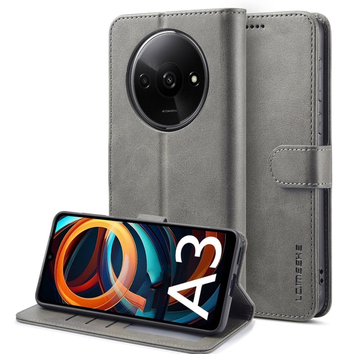 LC.IMEEKE Estuche para teléfono de cuero con textura de becerro, For Xiaomi Redmi A3, For Xiaomi Redmi Note 13 Pro 4G, For Xiaomi Redmi Note 13 4G, For Xiaomi Redmi 13C 4G/5G/Poco C65, For Xiaomi Poco X6 Pro, For Xiaomi Redmi Note 13 5G                ...