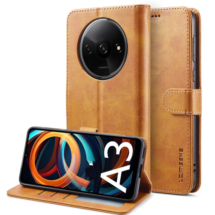 LC.IMEEKE Estuche para teléfono de cuero con textura de becerro, For Xiaomi Redmi A3, For Xiaomi Redmi Note 13 Pro 4G, For Xiaomi Redmi Note 13 4G, For Xiaomi Redmi 13C 4G/5G/Poco C65, For Xiaomi Poco X6 Pro, For Xiaomi Redmi Note 13 5G                ...