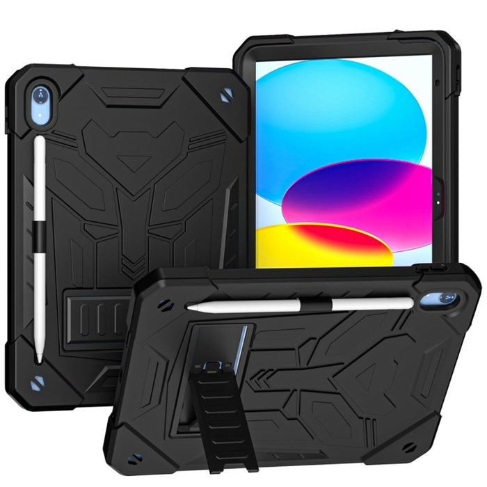Bumblebee Silicone + PC Funda para tablet a prueba de golpes con soporte, For iPad 10th Gen 10.9 2022