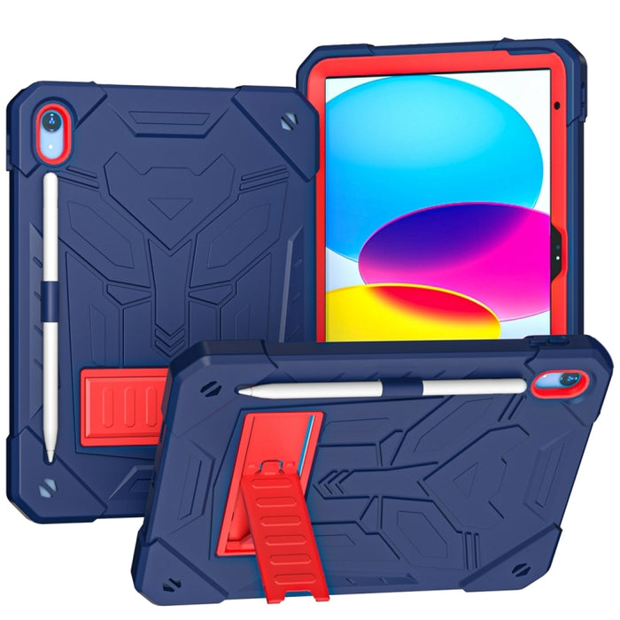Bumblebee Silicone + PC Funda para tablet a prueba de golpes con soporte, For iPad 10th Gen 10.9 2022