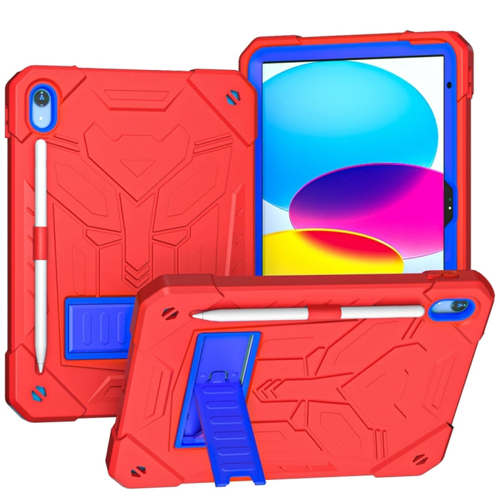 Bumblebee Silicone + PC Funda para tablet a prueba de golpes con soporte, For iPad 10th Gen 10.9 2022