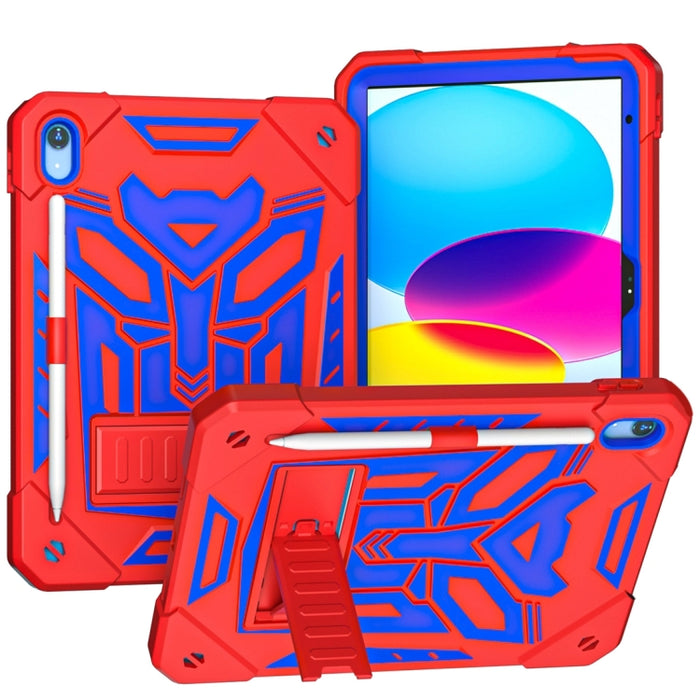 Bumblebee Silicone + PC Funda para tablet a prueba de golpes con soporte, For iPad 10th Gen 10.9 2022