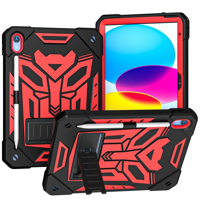 Bumblebee Silicone + PC Funda para tablet a prueba de golpes con soporte, For iPad 10th Gen 10.9 2022