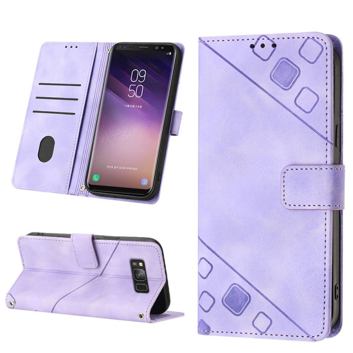Estuche para teléfono de cuero en relieve con tacto de piel, For Realme C30s, For Xiaomi Redmi Note 12 4G Global, For Samsung Galaxy Note8, For Samsung Galaxy Note9, For Samsung Galaxy Note10 Pro / Note10 Pro 5G / Note10+                               ...