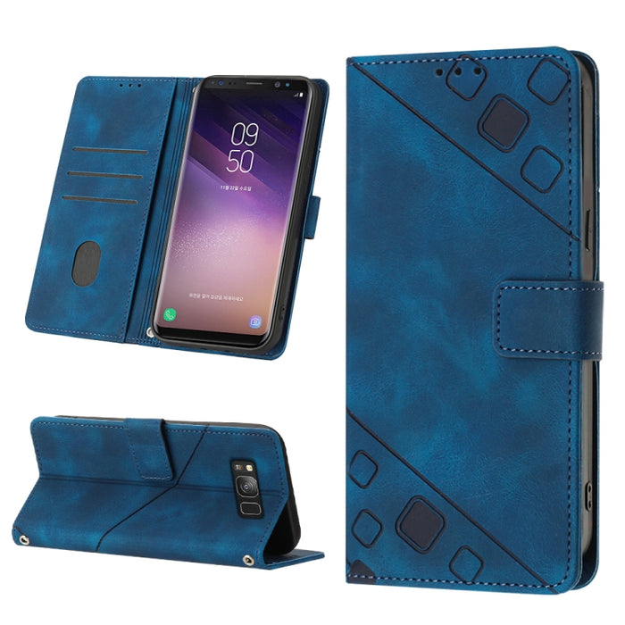 Estuche para teléfono de cuero en relieve con tacto de piel, For Realme C30s, For Xiaomi Redmi Note 12 4G Global, For Samsung Galaxy Note8, For Samsung Galaxy Note9, For Samsung Galaxy Note10 Pro / Note10 Pro 5G / Note10+                               ...