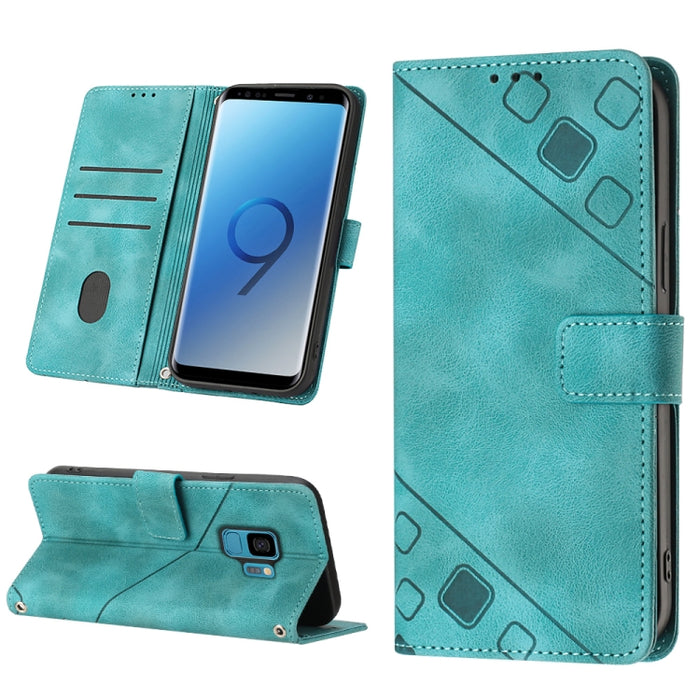Estuche para teléfono de cuero en relieve con tacto de piel, For Realme C30s, For Xiaomi Redmi Note 12 4G Global, For Samsung Galaxy Note8, For Samsung Galaxy Note9, For Samsung Galaxy Note10 Pro / Note10 Pro 5G / Note10+                               ...