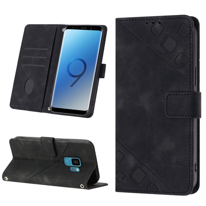 Estuche para teléfono de cuero en relieve con tacto de piel, For Realme C30s, For Xiaomi Redmi Note 12 4G Global, For Samsung Galaxy Note8, For Samsung Galaxy Note9, For Samsung Galaxy Note10 Pro / Note10 Pro 5G / Note10+                               ...