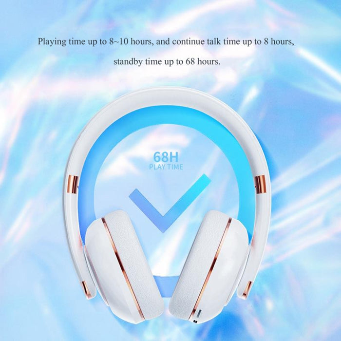 Auriculares Bluetooth inalámbricos con cancelación de ruido plegados KE22