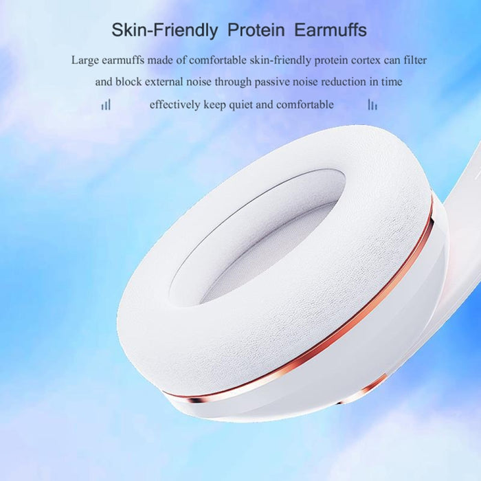Auriculares Bluetooth inalámbricos con cancelación de ruido plegados KE22