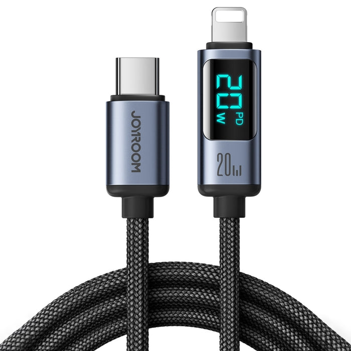 JOYROOM S-CL020A16 20W USB-C / Type-C a pantalla digital de 8 pines Cable de datos de carga rápida, Type-C to 8 Pin