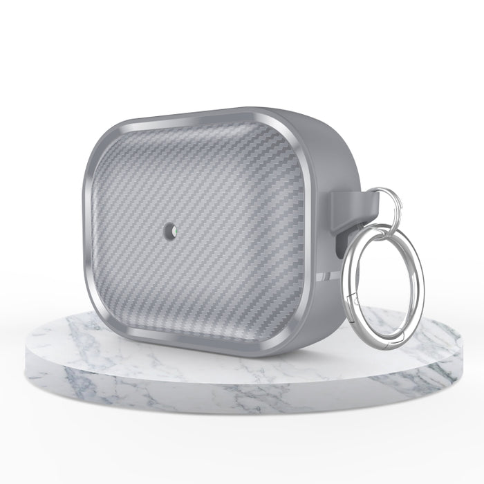 Estuche para auriculares de la serie de fibra de carbono con marco de fotos, For AirPods Pro 2, For AirPods Pro, For AirPods 3, For AirPods 1 / 2