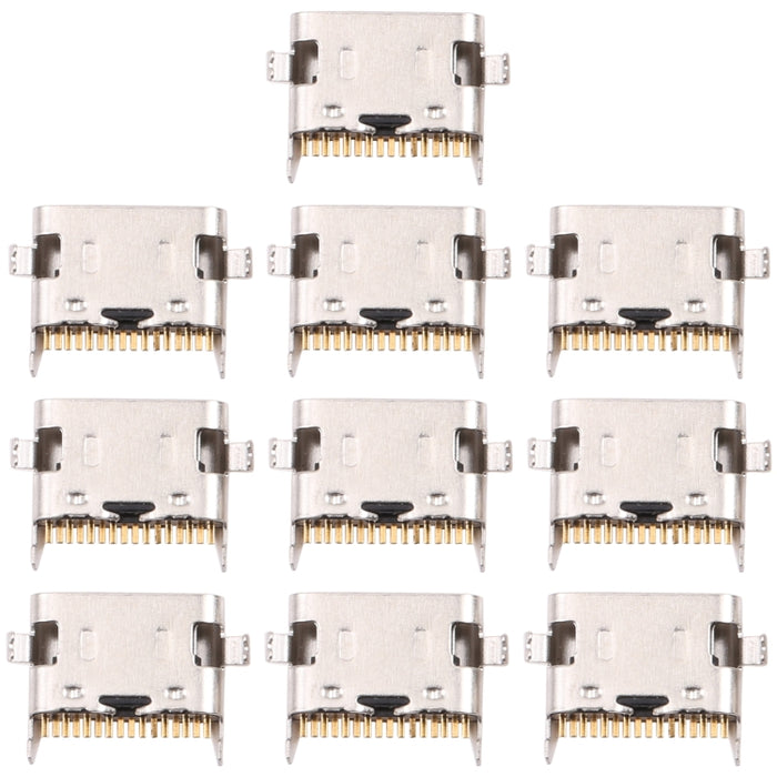 Conector de puerto de carga de 10 piezas, For Samsung Galaxy A04 SM-A045, For Samsung Galaxy A14 5G SM-A146B, For Samsung Galaxy Z Fold4 SM-F936B, For Samsung Galaxy Z Fold3 5G SM-F926B, For Samsung Galaxy S23 Ultra 5G SM-S918B                         ...