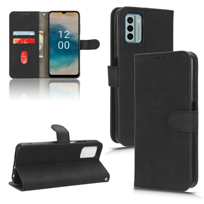 Estuche para teléfono de cuero con tapa magnética Skin Feel, For Xiaomi Redmi Note 12 Turbo, For Nokia G22, For OnePlus Nord CE 3, For ZTE nubia Z50 Ultra