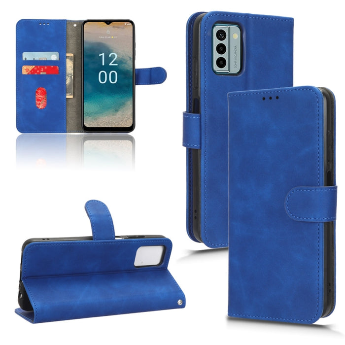 Estuche para teléfono de cuero con tapa magnética Skin Feel, For Xiaomi Redmi Note 12 Turbo, For Nokia G22, For OnePlus Nord CE 3, For ZTE nubia Z50 Ultra