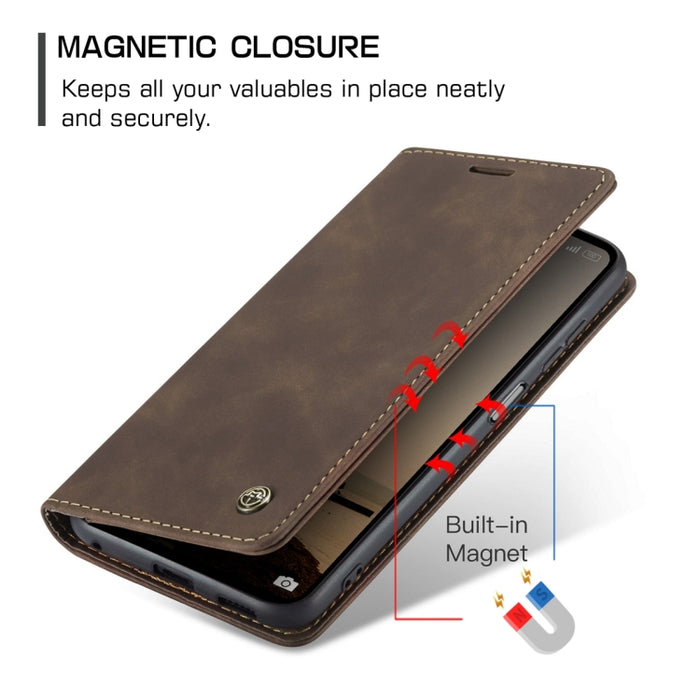 CaseMe 013 Estuche multifuncional de cuero con tapa horizontal para teléfono, For Xiaomi Redmi Note 12 4G Global, For Xiaomi 13, For Xiaomi 13 Lite, For Xiaomi 13 Pro, For Xiaomi Redmi 11A / 12C, For OnePlus 11