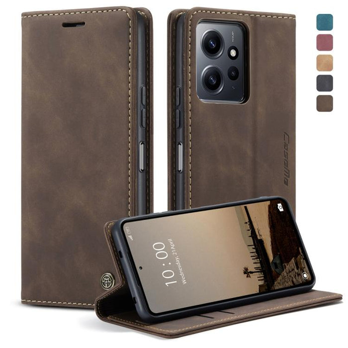 CaseMe 013 Estuche multifuncional de cuero con tapa horizontal para teléfono, For Xiaomi Redmi Note 12 4G Global, For Xiaomi 13, For Xiaomi 13 Lite, For Xiaomi 13 Pro, For Xiaomi Redmi 11A / 12C, For OnePlus 11