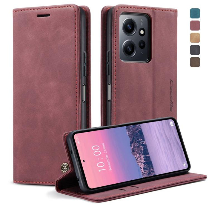 CaseMe 013 Estuche multifuncional de cuero con tapa horizontal para teléfono, For Xiaomi Redmi Note 12 4G Global, For Xiaomi 13, For Xiaomi 13 Lite, For Xiaomi 13 Pro, For Xiaomi Redmi 11A / 12C, For OnePlus 11