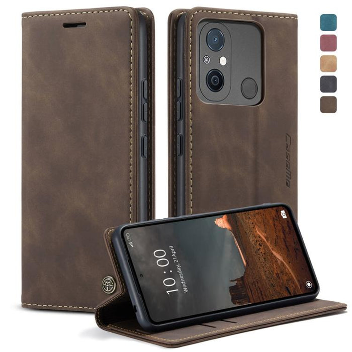 CaseMe 013 Estuche multifuncional de cuero con tapa horizontal para teléfono, For Xiaomi Redmi Note 12 4G Global, For Xiaomi 13, For Xiaomi 13 Lite, For Xiaomi 13 Pro, For Xiaomi Redmi 11A / 12C, For OnePlus 11