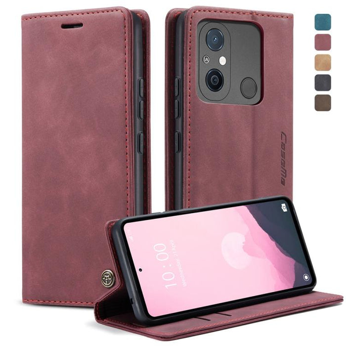 CaseMe 013 Estuche multifuncional de cuero con tapa horizontal para teléfono, For Xiaomi Redmi Note 12 4G Global, For Xiaomi 13, For Xiaomi 13 Lite, For Xiaomi 13 Pro, For Xiaomi Redmi 11A / 12C, For OnePlus 11