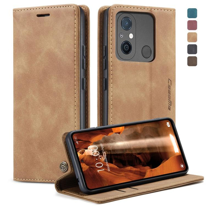 CaseMe 013 Estuche multifuncional de cuero con tapa horizontal para teléfono, For Xiaomi Redmi Note 12 4G Global, For Xiaomi 13, For Xiaomi 13 Lite, For Xiaomi 13 Pro, For Xiaomi Redmi 11A / 12C, For OnePlus 11