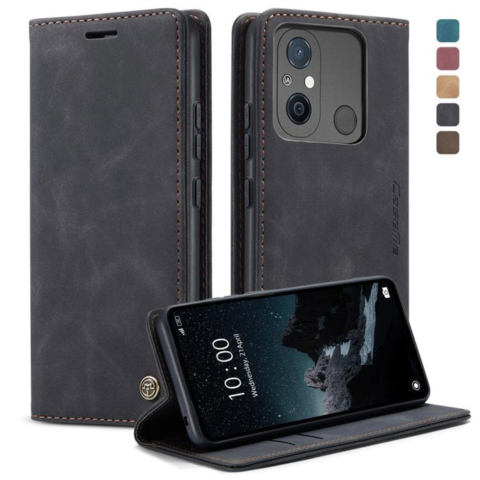 CaseMe 013 Estuche multifuncional de cuero con tapa horizontal para teléfono, For Xiaomi Redmi Note 12 4G Global, For Xiaomi 13, For Xiaomi 13 Lite, For Xiaomi 13 Pro, For Xiaomi Redmi 11A / 12C, For OnePlus 11