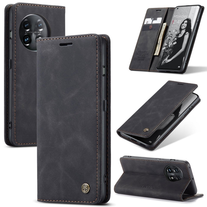 CaseMe 013 Estuche multifuncional de cuero con tapa horizontal para teléfono, For Xiaomi Redmi Note 12 4G Global, For Xiaomi 13, For Xiaomi 13 Lite, For Xiaomi 13 Pro, For Xiaomi Redmi 11A / 12C, For OnePlus 11