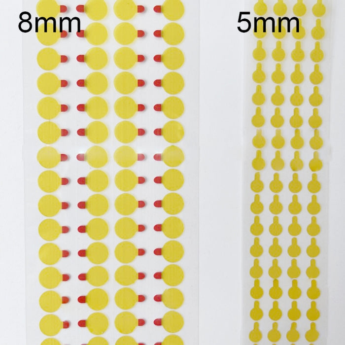 100 unids/set 5MM cámara cara ID Dot Matrix protección pegatina, 5mm