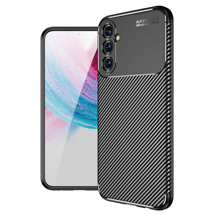Funda de teléfono TPU a prueba de golpes con textura de fibra de carbono, For Xiaomi Redmi Note 12 Turbo, For Samsung Galaxy M14
