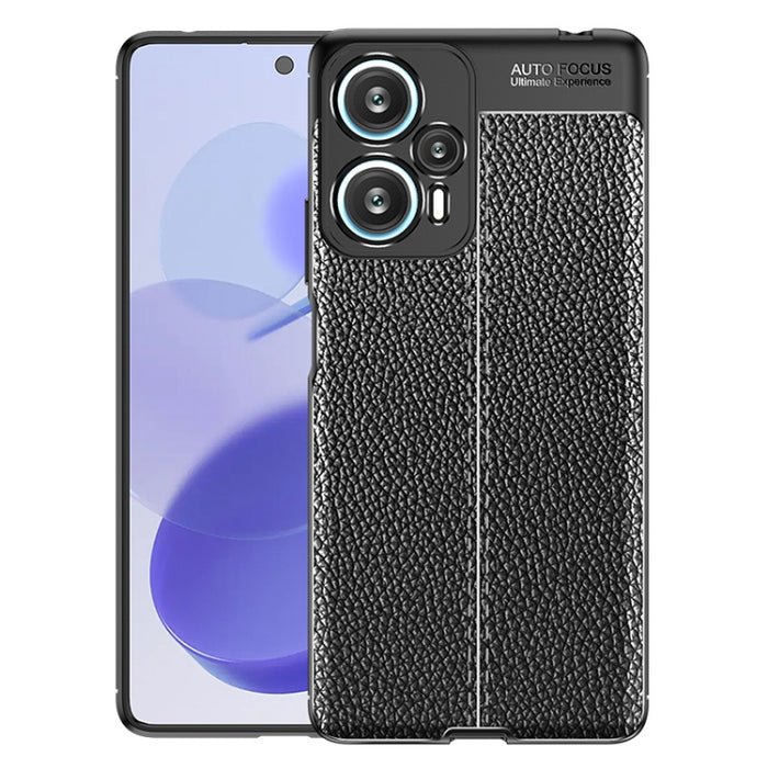 Funda de teléfono TPU a prueba de golpes con textura Litchi, For Xiaomi Redmi Note 12 Turbo, For Samsung Galaxy M14