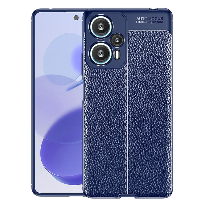 Funda de teléfono TPU a prueba de golpes con textura Litchi, For Xiaomi Redmi Note 12 Turbo, For Samsung Galaxy M14