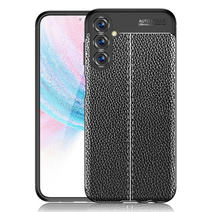 Funda de teléfono TPU a prueba de golpes con textura Litchi, For Xiaomi Redmi Note 12 Turbo, For Samsung Galaxy M14