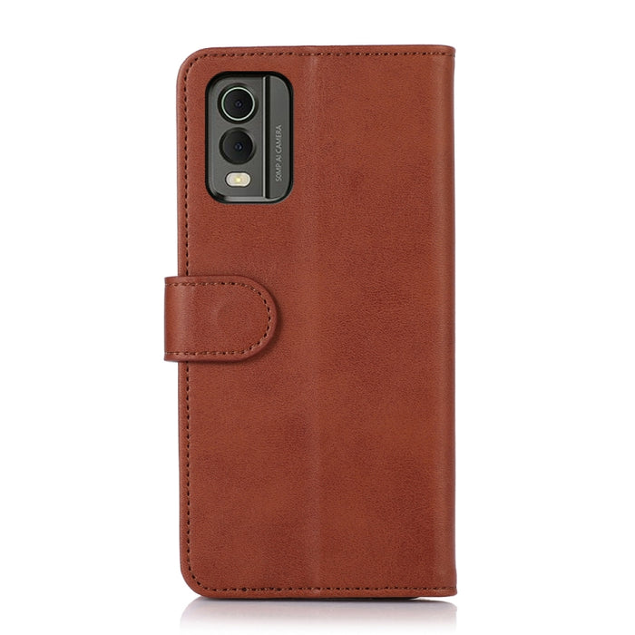 Estuche para teléfono de cuero con textura de vaca, For Nokia C32, For Xiaomi Redmi Note 12 Turbo