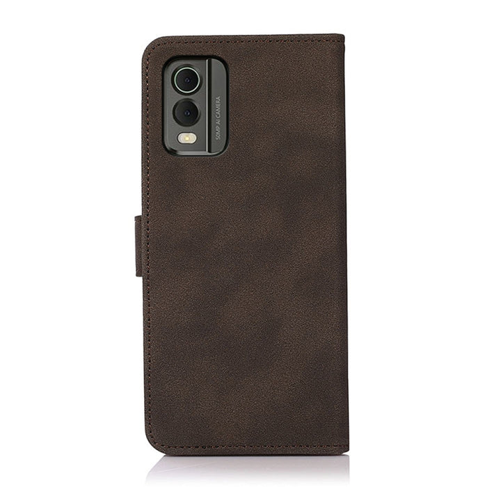 KHAZNEH Estuche para teléfono de cuero con textura mate, For Nokia C32, For Xiaomi Redmi Note 12 Turbo