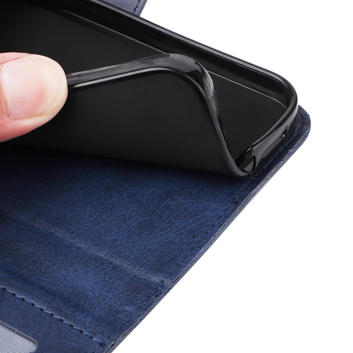 Estuche clásico para teléfono con tapa de cuero con textura de becerro, For Xiaomi Redmi Note 12 4G Global, For Honor Magic5 Pro, For Samsung Galaxy M14 5G