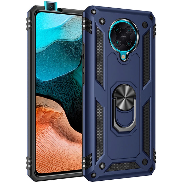 Funda protectora de TPU + PC a prueba de golpes con soporte giratorio de 360 grados, For Xiaomi Redmi K30 Pro