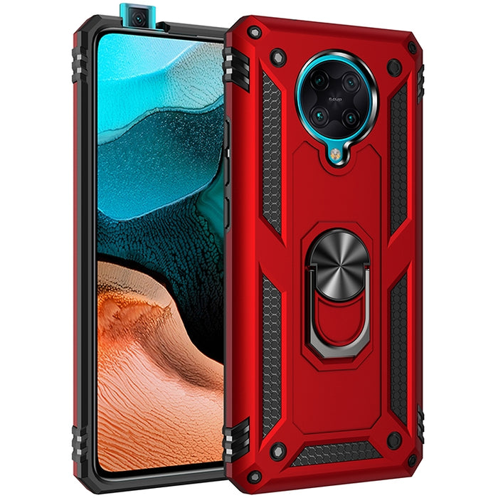 Funda protectora de TPU + PC a prueba de golpes con soporte giratorio de 360 grados, For Xiaomi Redmi K30 Pro
