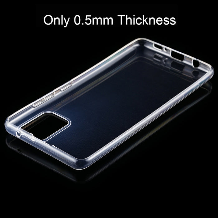 Funda protectora de TPU transparente ultrafina de 0,5 mm, For Samsung Galaxy A51 5G, For LG K51S, For Meizu 17 Pro, For Nubia Play, For Huawei Honor X10, For Xiaomi Mi Note 10 Lite
