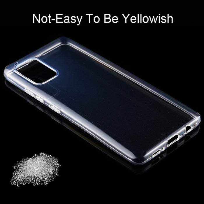 Funda protectora de TPU transparente ultrafina de 0,5 mm, For Samsung Galaxy A51 5G, For LG K51S, For Meizu 17 Pro, For Nubia Play, For Huawei Honor X10, For Xiaomi Mi Note 10 Lite