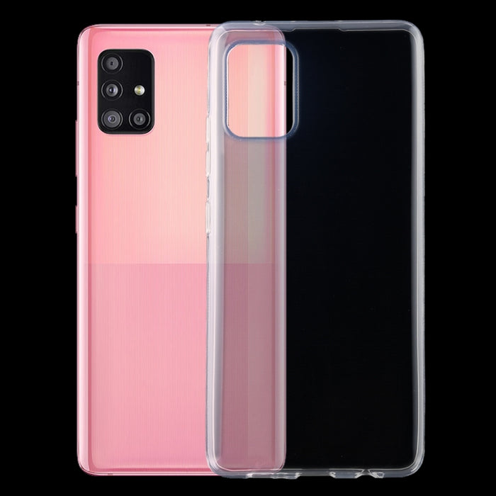 Funda protectora de TPU transparente ultrafina de 0,5 mm, For Samsung Galaxy A51 5G, For LG K51S, For Meizu 17 Pro, For Nubia Play, For Huawei Honor X10, For Xiaomi Mi Note 10 Lite