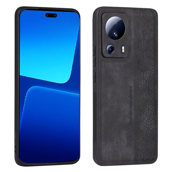 Estuche para teléfono con sensación de piel en relieve AZNS 3D, For Xiaomi 13 Lite / Civi 2