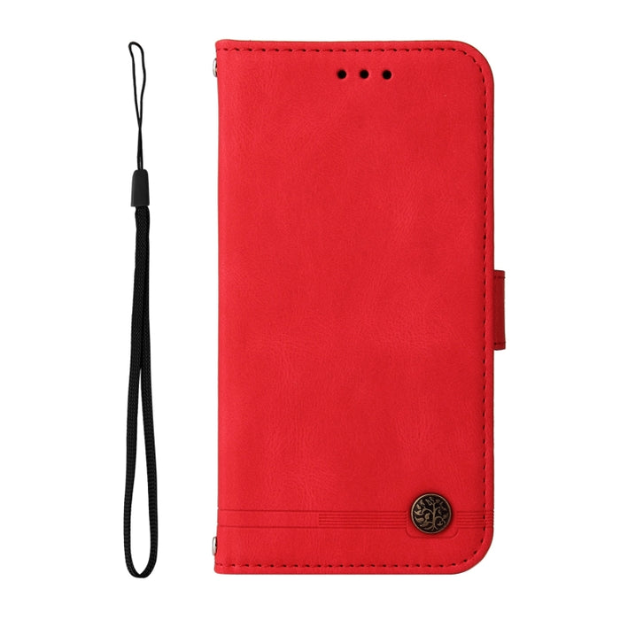 Skin Feel Life Tree Funda de piel para teléfono con botón de metal, For Xiaomi Redmi Note 12 4G Global, For Honor Magic5 Pro, For Samsung Galaxy M14 5G