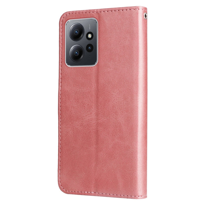 Estuche para teléfono de cuero con cremallera y textura de becerro, For Xiaomi Redmi Note 12 4G Global, For Honor Magic5 Pro, For Samsung Galaxy M14 5G